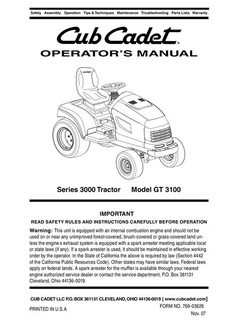 gt3100 junction box|CUB CADET GT 3100 OPERATOR'S MANUAL Pdf .